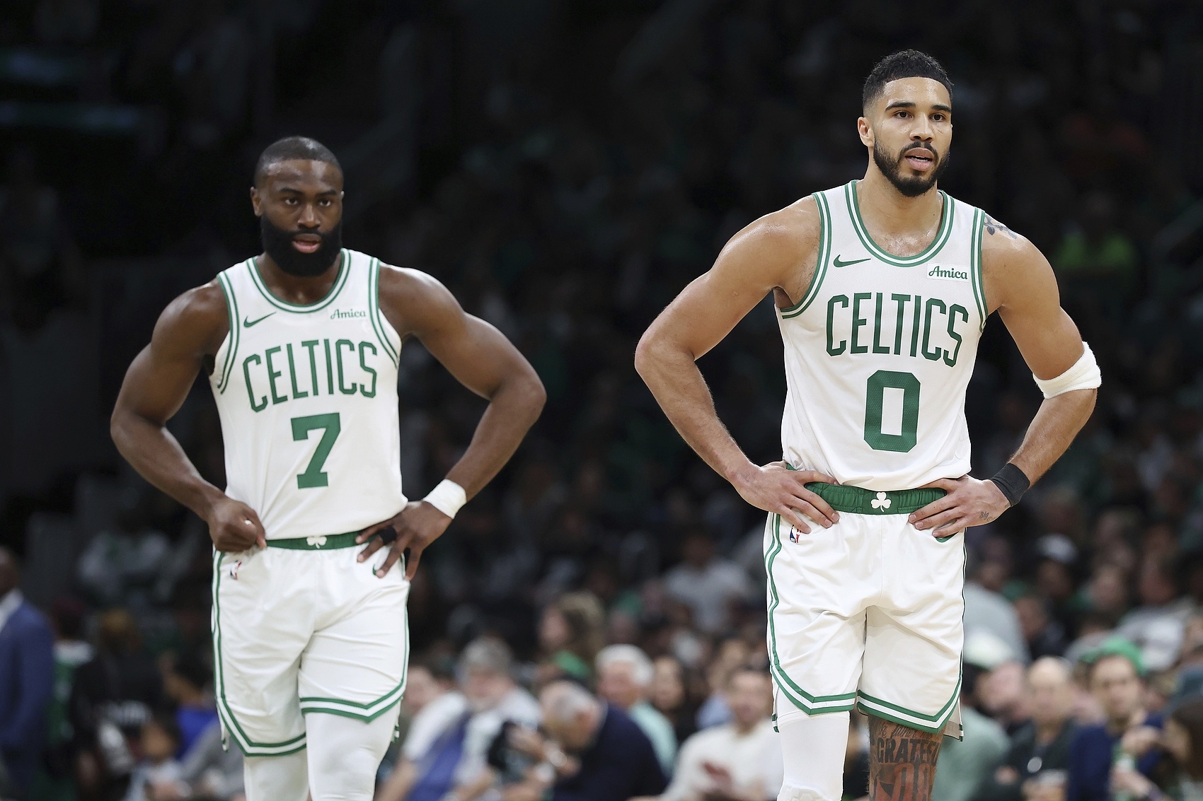 咪咕体育直播CBA-乌度卡：杰伦·布朗和塔图姆存在良性竞争 这种竞争一直都在